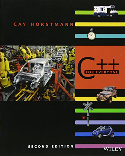 C++ for Everyone horstmann test bank