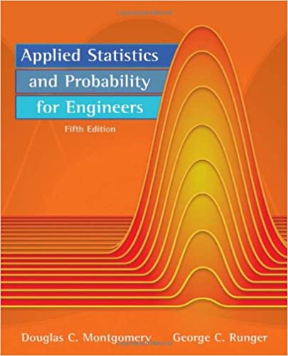 Applied Statistics and Probability for Engineers solutions manual