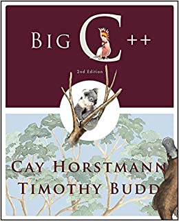 Big C++ Horstmann test bank