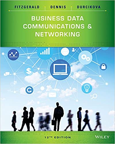 business data communications FitzGerald test bank