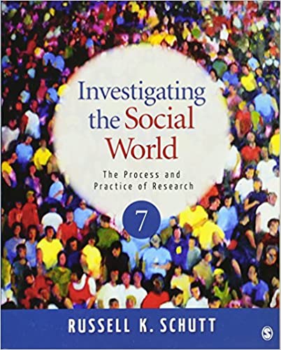 Investigating the Social World Schutt test bank