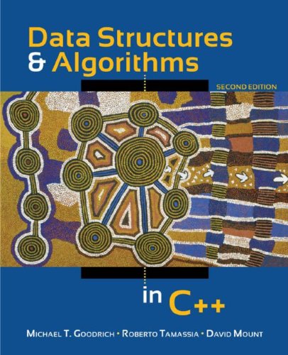 Data Structures and Algorithms in C++ test bank