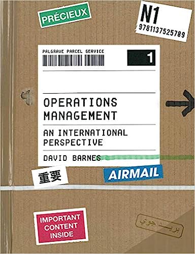 test bank for David Barnes's Operations management.